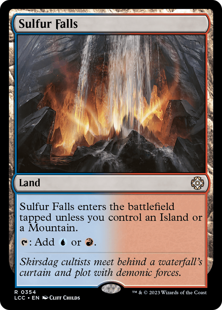 Sulfur Falls [The Lost Caverns of Ixalan Commander] | Lots Moore NSW