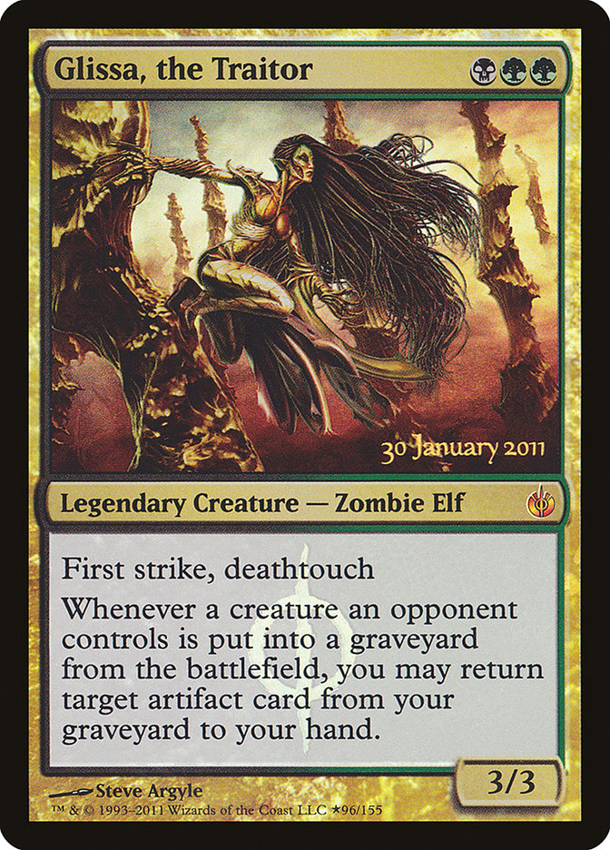 Glissa, the Traitor [Mirrodin Besieged Prerelease Promos] | Lots Moore NSW