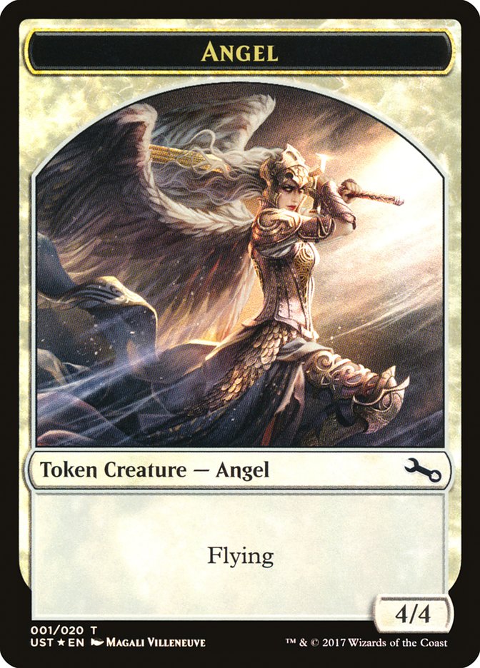 Angel // Angel Double-Sided Token [Unstable Tokens] | Lots Moore NSW