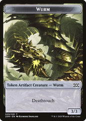 Ooze // Wurm (029) Double-Sided Token [Double Masters Tokens] | Lots Moore NSW