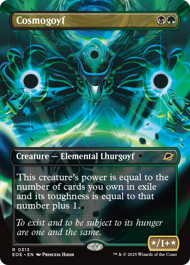 Cosmogoyf (Borderless) [Edge of Eternities] | Lots Moore NSW