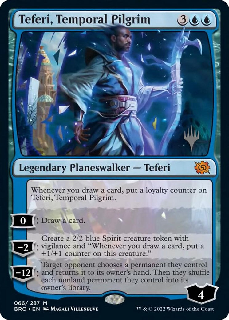 Teferi, Temporal Pilgrim (Promo Pack) [The Brothers' War Promos] | Lots Moore NSW