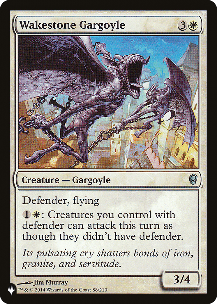 Wakestone Gargoyle [The List Reprints] | Lots Moore NSW