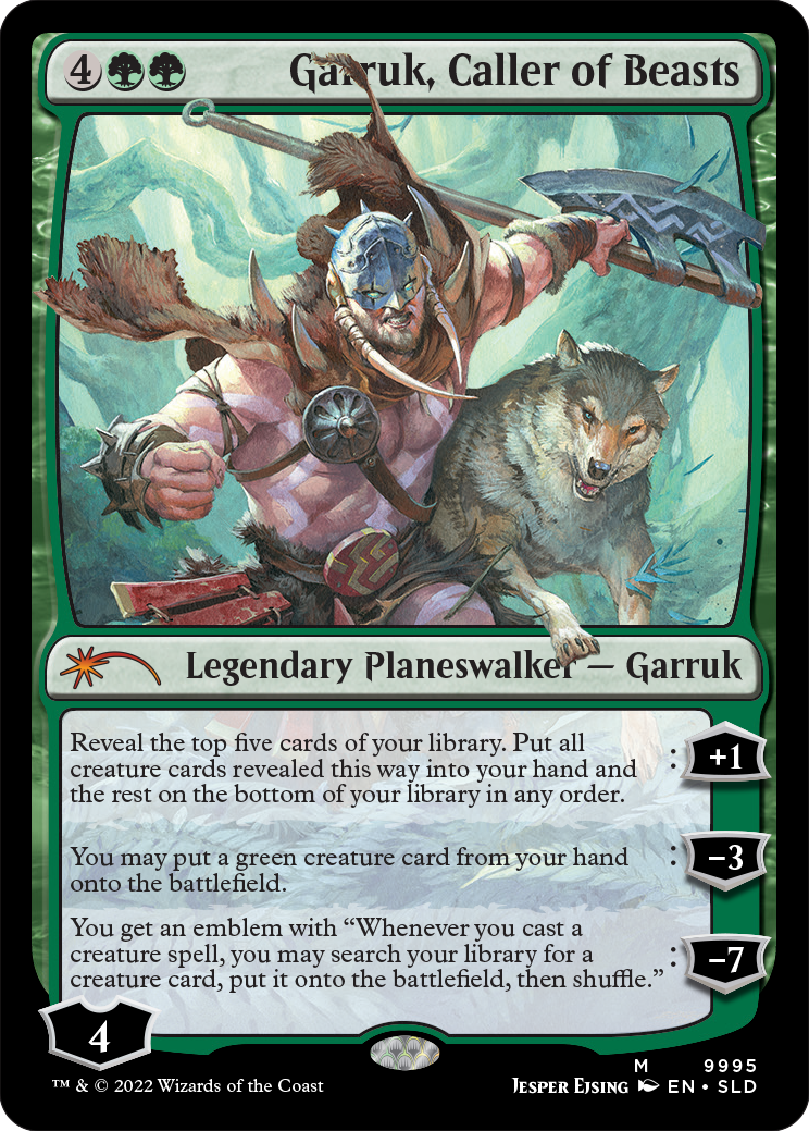 Garruk, Caller of Beasts [Secret Lair Drop Series] | Lots Moore NSW