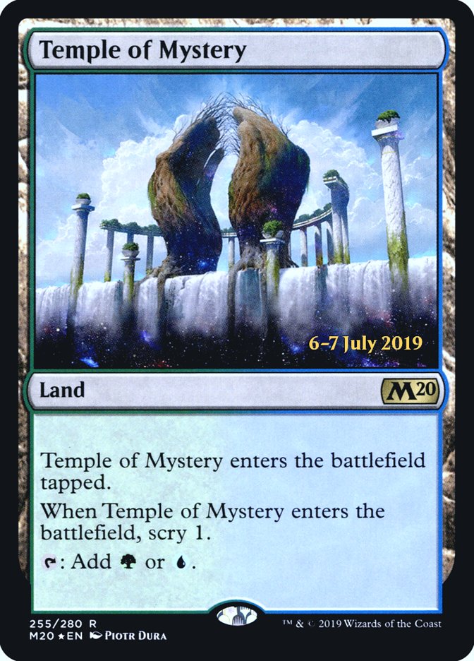 Temple of Mystery [Core Set 2020 Prerelease Promos] | Lots Moore NSW
