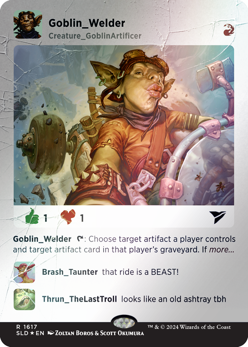 Goblin Welder (Rainbow Foil) [Secret Lair Drop Series] | Lots Moore NSW