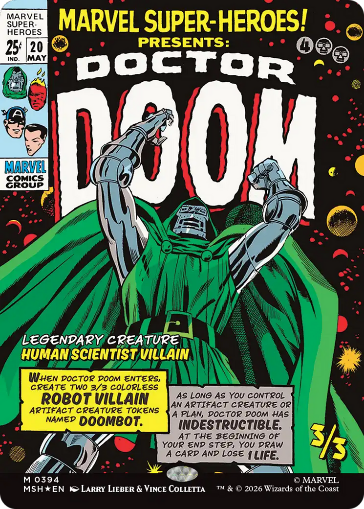 Doctor Doom (Borderless) [Marvel Super Heroes] | Lots Moore NSW