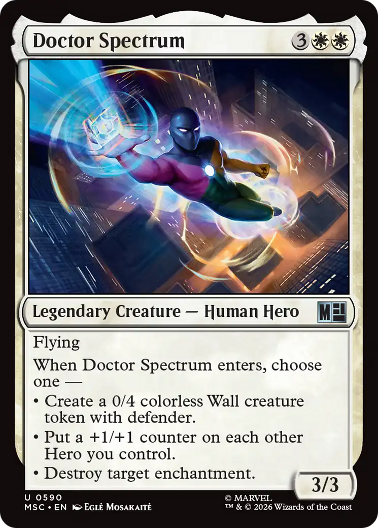 Doctor Spectrum [Marvel Super Heroes Commander] | Lots Moore NSW