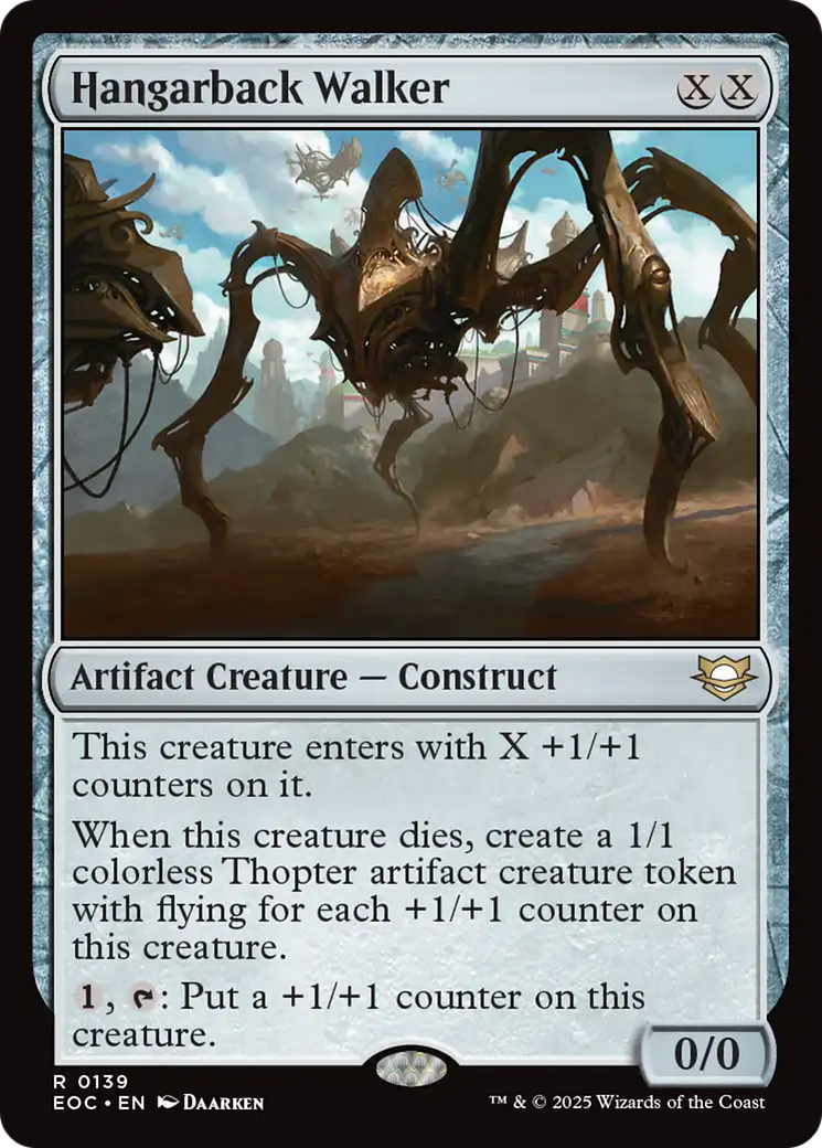 Hangarback Walker [Edge of Eternities Commander] | Lots Moore NSW