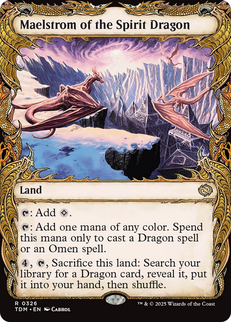 Maelstrom of the Spirit Dragon (Showcase) [Tarkir: Dragonstorm] | Lots Moore NSW