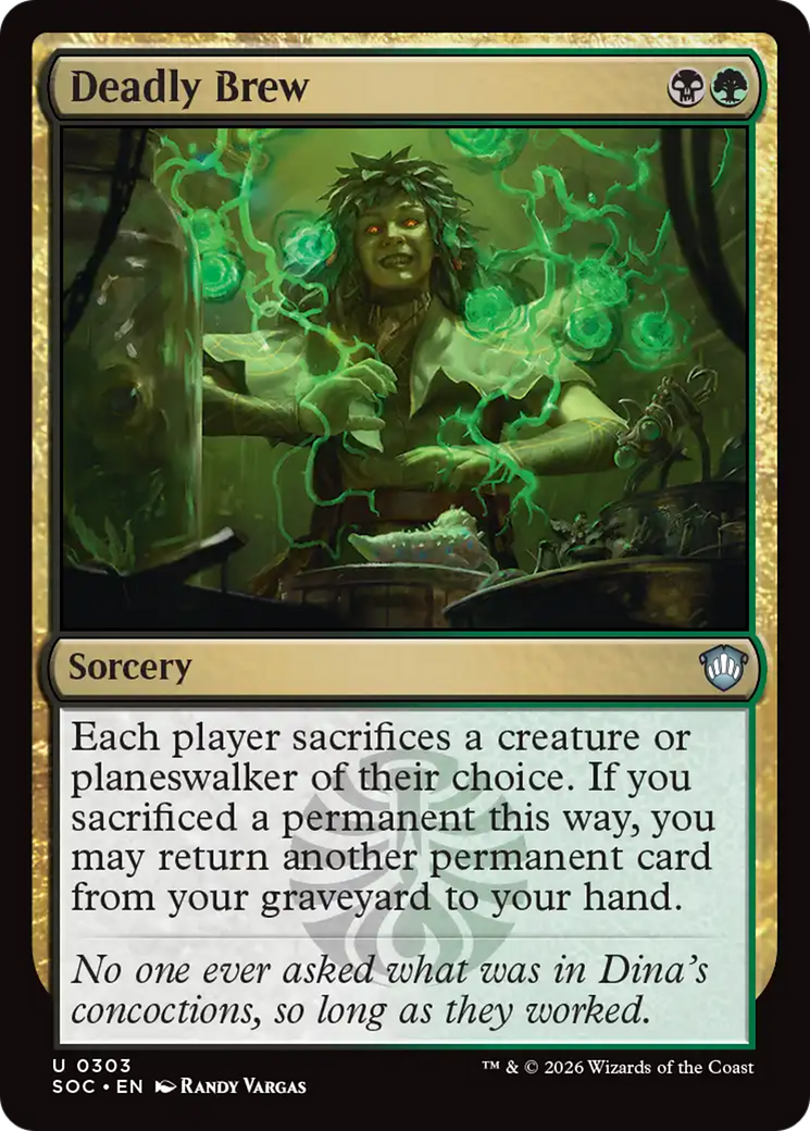 Deadly Brew [Secrets of Strixhaven Commander] | Lots Moore NSW