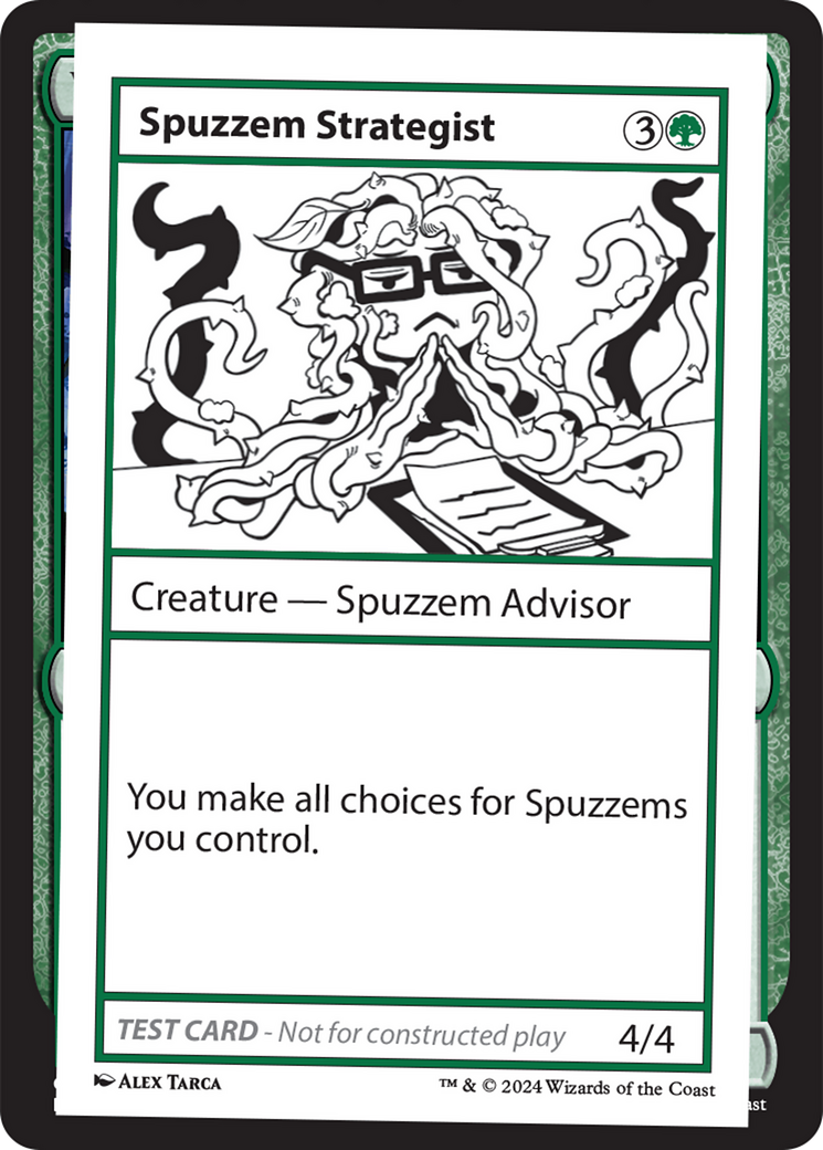 Spuzzem Strategist [Mystery Booster 2 Playtest Cards] | Lots Moore NSW