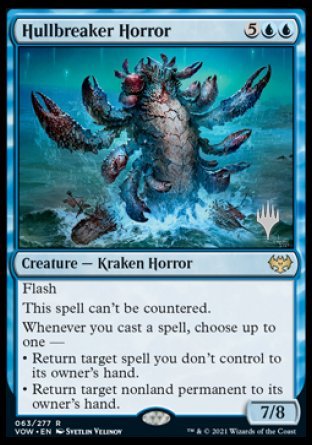 Hullbreaker Horror (Promo Pack) [Innistrad: Crimson Vow Promos] | Lots Moore NSW