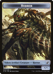Angel of Sanctions // Horror Double-Sided Token [Commander 2019 Tokens] | Lots Moore NSW