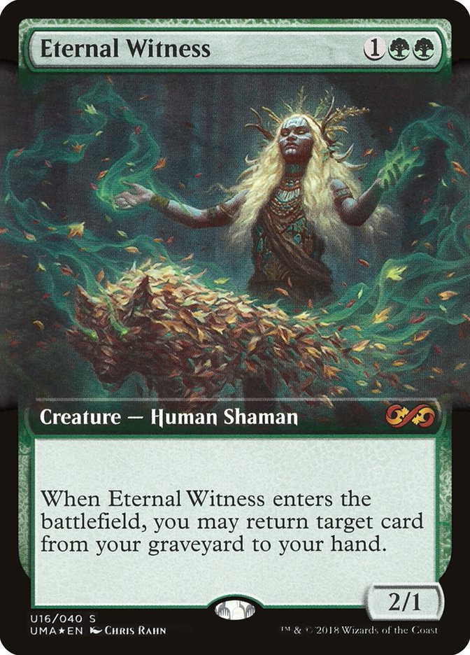 Eternal Witness (Topper) [Ultimate Masters Box Topper] | Lots Moore NSW
