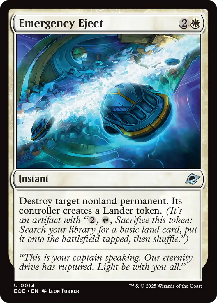 Emergency Eject [Edge of Eternities] | Lots Moore NSW