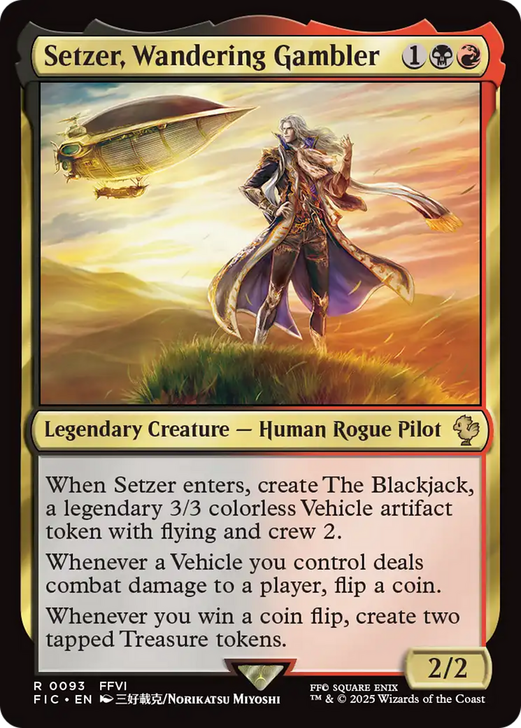Setzer, Wandering Gambler [FINAL FANTASY Commander] | Lots Moore NSW