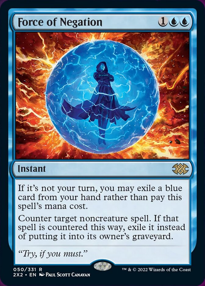 Force of Negation [Double Masters 2022] | Lots Moore NSW