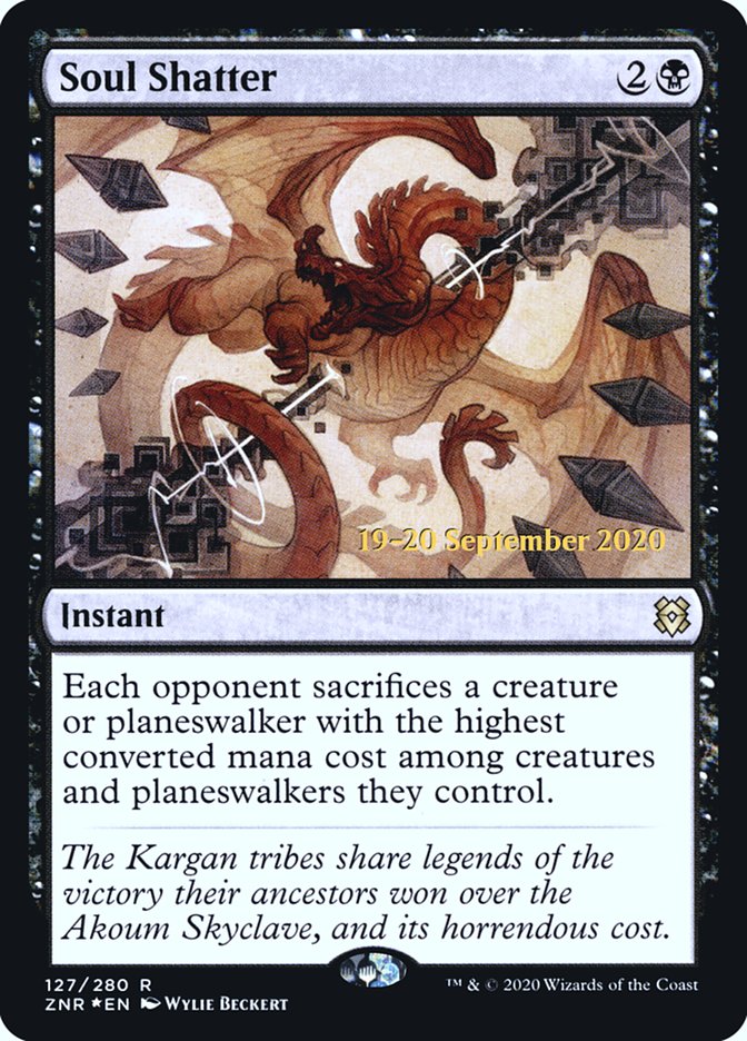 Soul Shatter [Zendikar Rising Prerelease Promos] | Lots Moore NSW