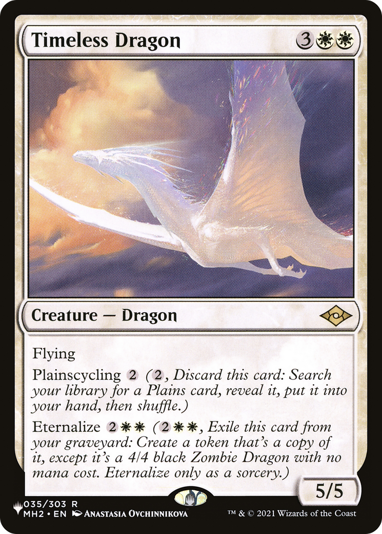 Timeless Dragon [The List Reprints] | Lots Moore NSW