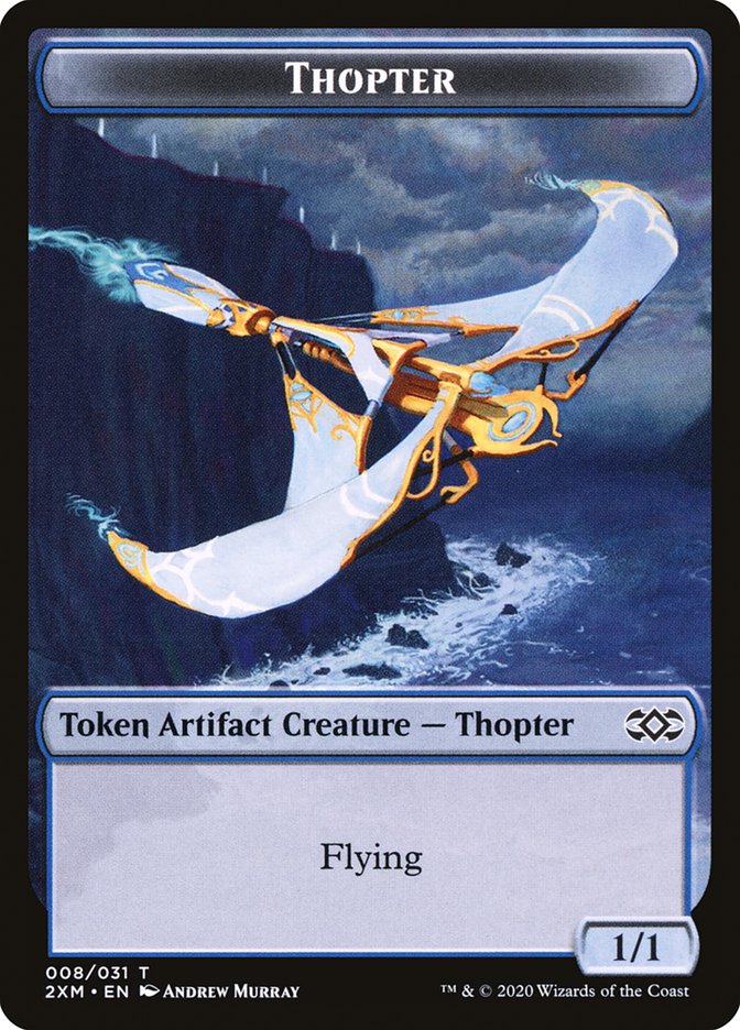 Squirrel // Thopter (008) Double-Sided Token [Double Masters Tokens] | Lots Moore NSW