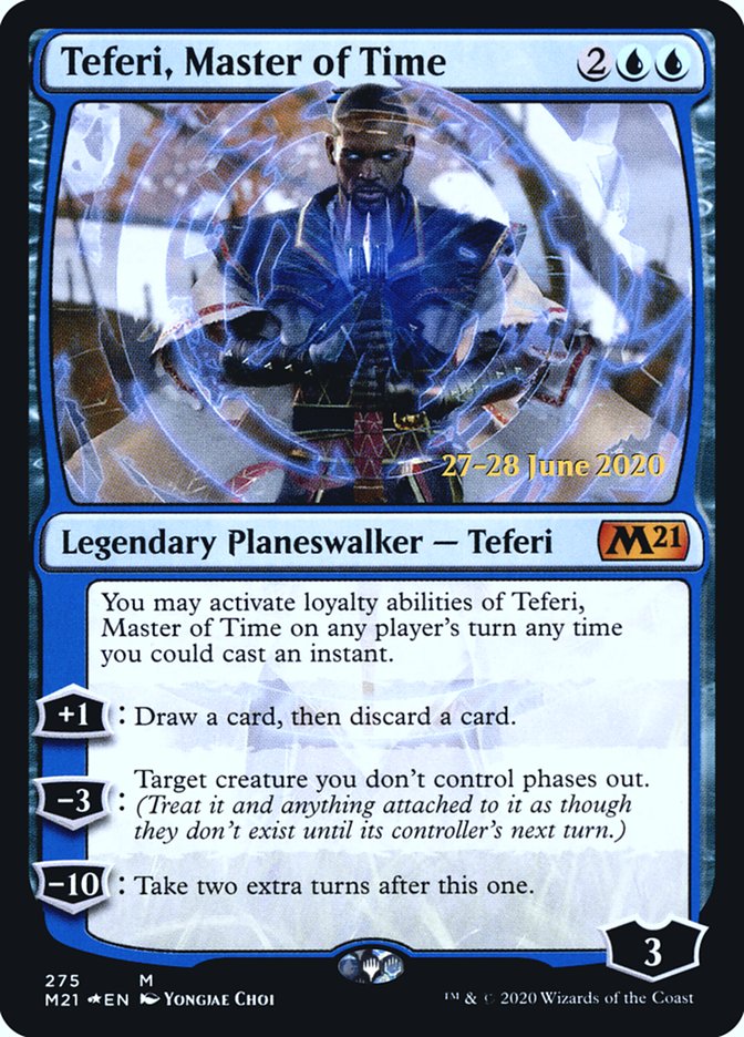 Teferi, Master of Time [Core Set 2021 Prerelease Promos] | Lots Moore NSW