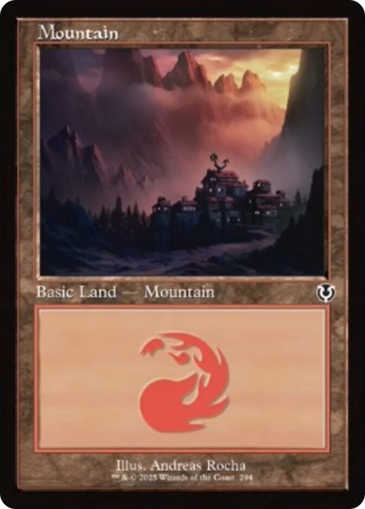 Mountain (294) (Retro Frame) [Innistrad Remastered] | Lots Moore NSW