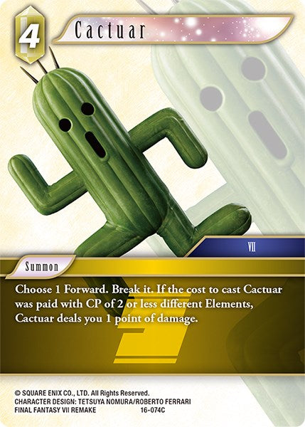Cactuar [Emissaries of Light] | Lots Moore NSW