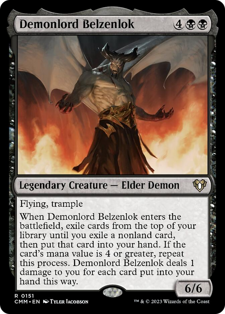 Demonlord Belzenlok [Commander Masters] | Lots Moore NSW