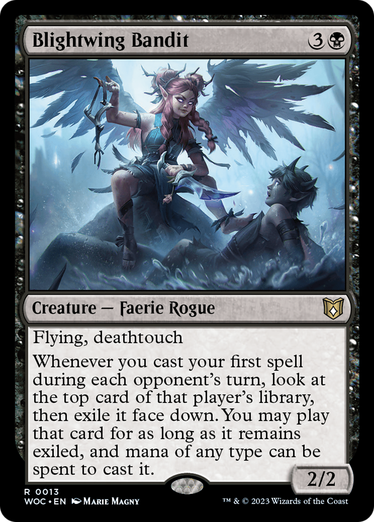 Blightwing Bandit [Wilds of Eldraine Commander] | Lots Moore NSW