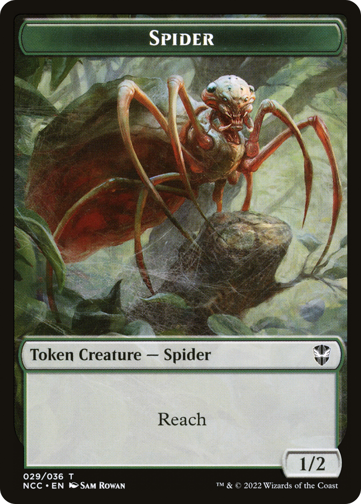 Treasure // Spider Double-Sided Token [The List] | Lots Moore NSW