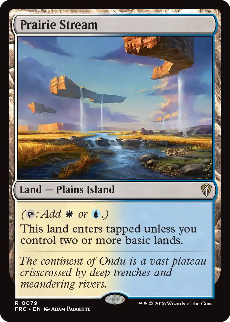 Prairie Stream [Reality Fracture Commander] | Lots Moore NSW