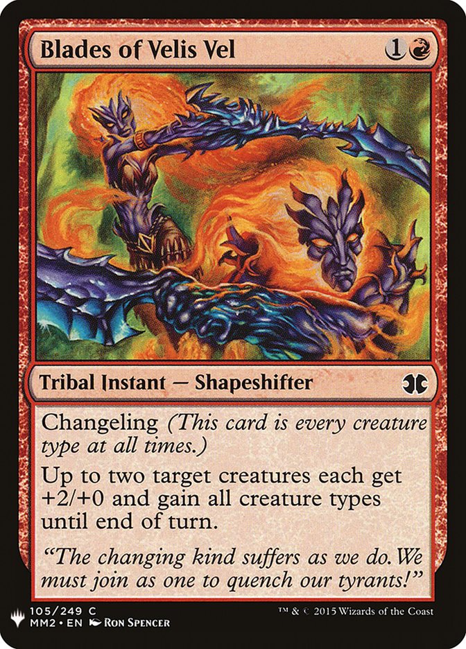 Blades of Velis Vel [Mystery Booster] | Lots Moore NSW