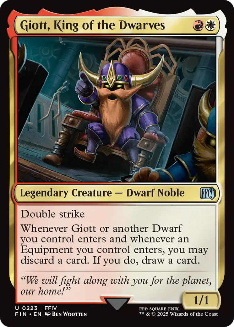 Giott, King of the Dwarves [FINAL FANTASY] | Lots Moore NSW