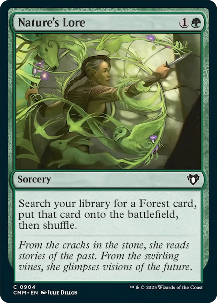 Nature's Lore [Commander Masters] | Lots Moore NSW