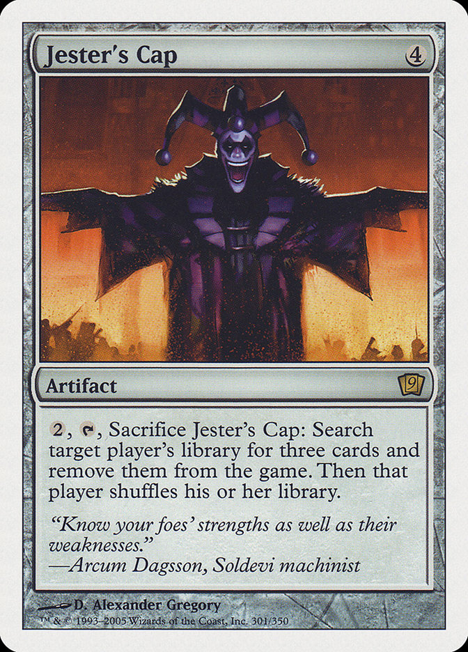 Jester's Cap (9th Edition) [Oversize Cards] | Lots Moore NSW