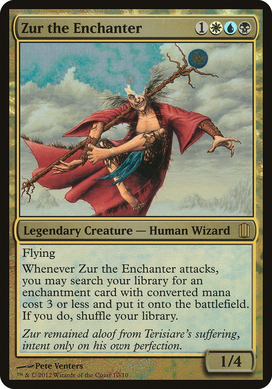 Zur the Enchanter (Oversized) [Commander's Arsenal Oversized] | Lots Moore NSW