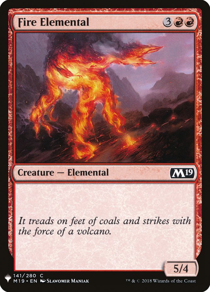 Fire Elemental [Mystery Booster] | Lots Moore NSW