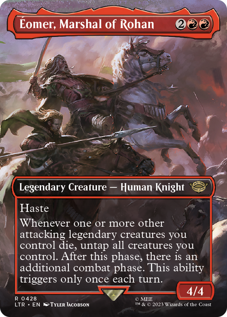 Eomer, Marshal of Rohan (Borderless Alternate Art) [The Lord of the Rings: Tales of Middle-Earth] | Lots Moore NSW