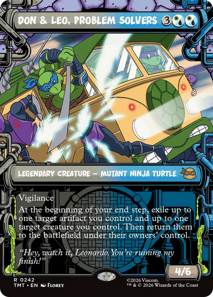Don & Leo, Problem Solvers (Showcase) [Teenage Mutant Ninja Turtles] | Lots Moore NSW