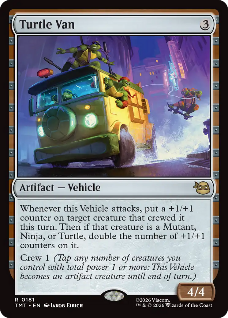 Turtle Van [Teenage Mutant Ninja Turtles] | Lots Moore NSW