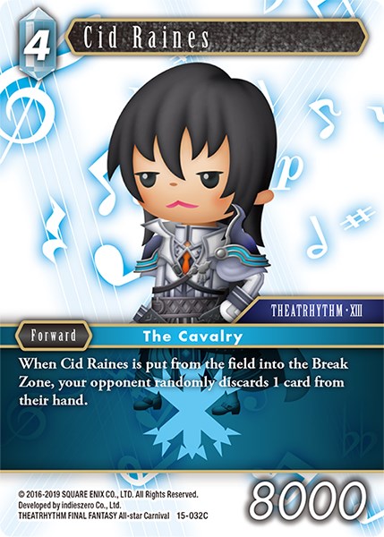 Cid Raines [Crystal Dominion] | Lots Moore NSW