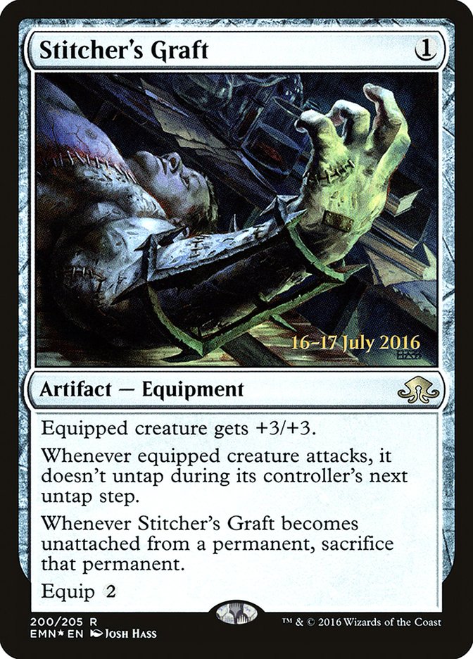 Stitcher's Graft [Eldritch Moon Prerelease Promos] | Lots Moore NSW