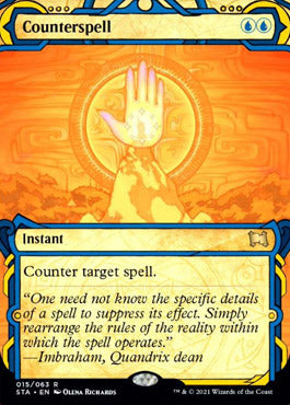 Counterspell (Foil Etched) [Strixhaven: School of Mages Mystical Archive] | Lots Moore NSW