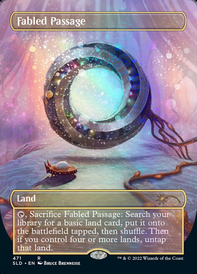 Fabled Passage (Galaxy Foil) [Secret Lair Drop Series] | Lots Moore NSW