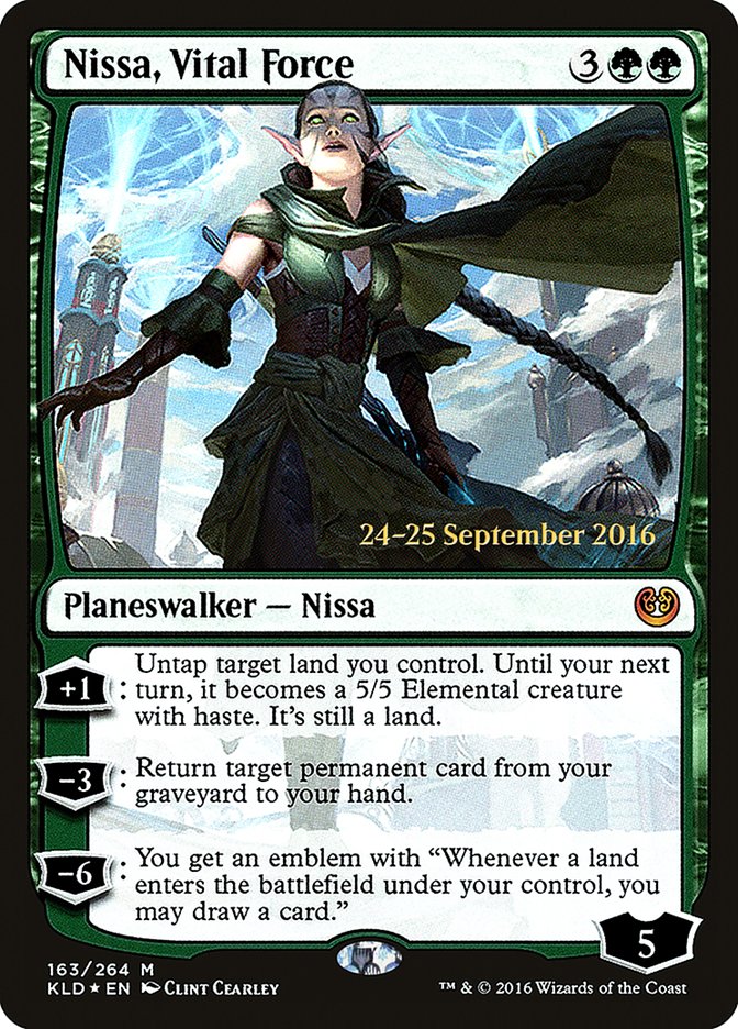 Nissa, Vital Force [Kaladesh Prerelease Promos] | Lots Moore NSW