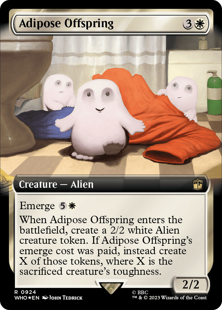 Adipose Offspring (Extended Art) (Surge Foil) [Doctor Who] | Lots Moore NSW