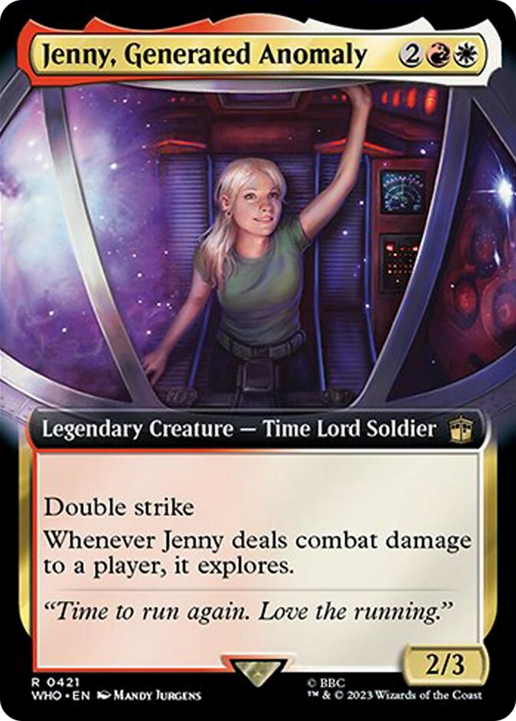 Jenny, Generated Anomaly (Extended Art) [Doctor Who] | Lots Moore NSW