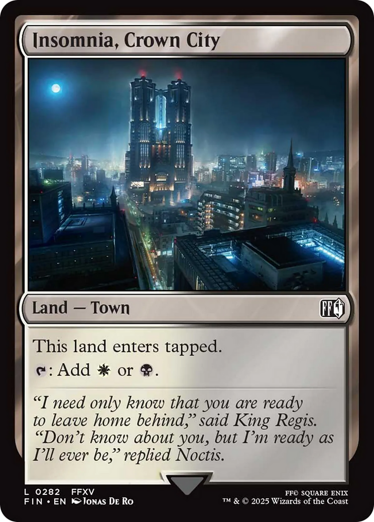 Insomnia, Crown City [FINAL FANTASY] | Lots Moore NSW