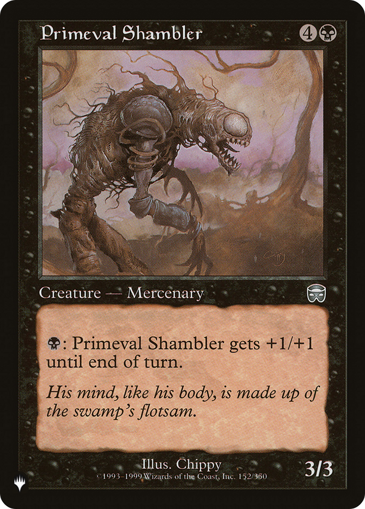 Primeval Shambler [The List] | Lots Moore NSW